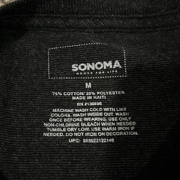 Vinyl Hound “open til Midnight”grey Sonoma T-Shirt medium. Like new. - Picture 4 of 4